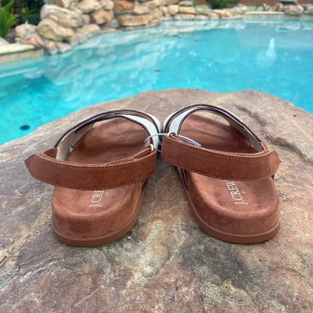 J. Crew Factory Women's Scalloped Sandals NWT